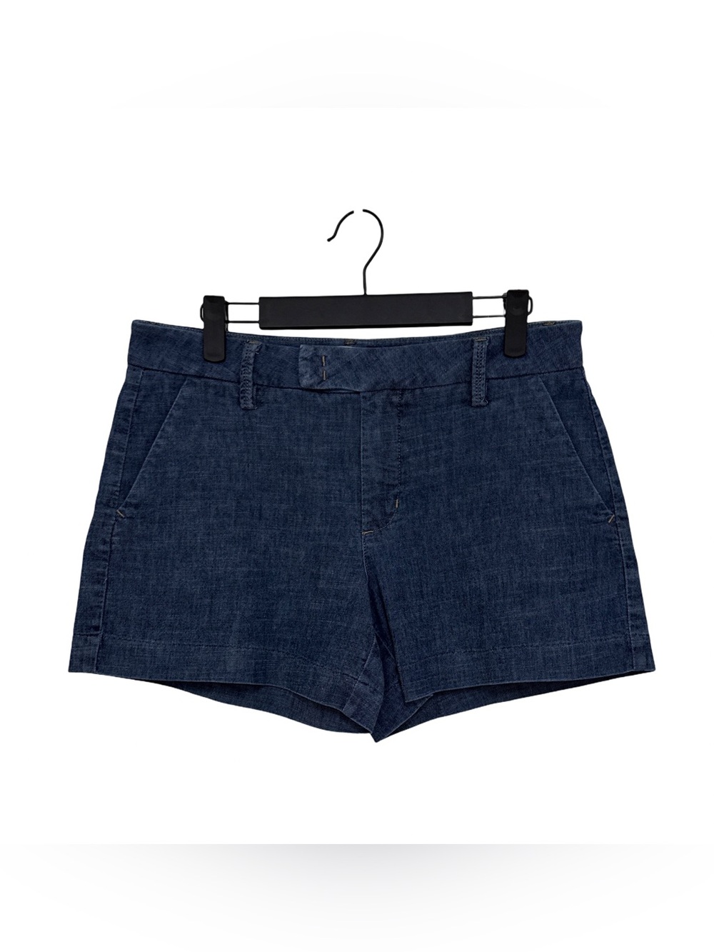 Anthropologie Level 99 Chino Denim Shorts in Stargazer Blue Women’s Size 27